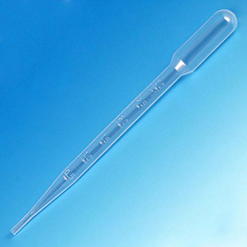 Globe Scientific 135030 Transferpipetten mit großer Glühbirne, 7 ml, unsteril, graduiert nach 3 ml Markierung, LD-Kunststoff, 155 mm, 500 Stück Globe Scientific 135030 Transferpipetten mit großer Glühbirne, 7 ml, unsteril, graduiert nach 3 ml Markierung, LD-Kunststoff, 155 mm, 500 Stück von Globe Scientific