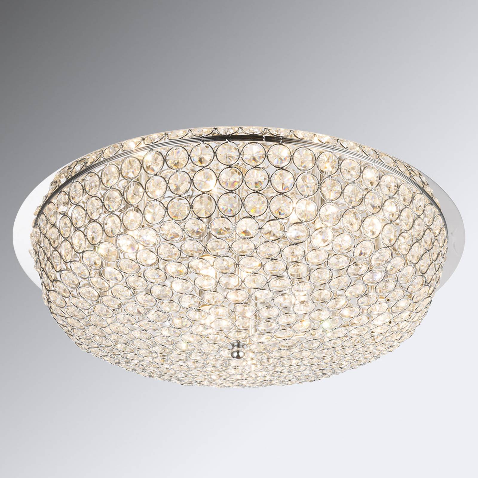 Kristall-Deckenleuchte Emilia mit LED-Lampen Kristall-Deckenleuchte Emilia mit LED-Lampen von Globo
