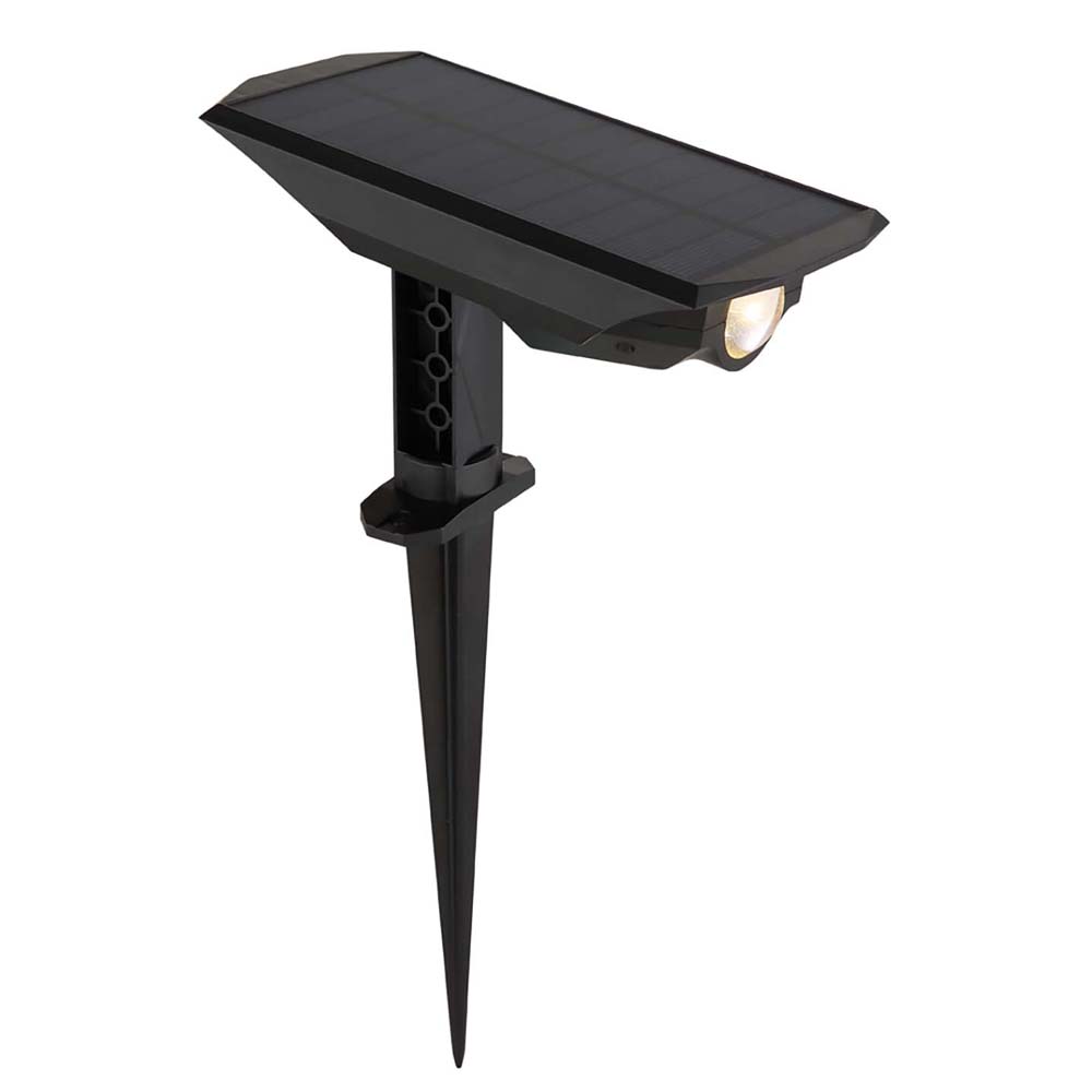 LED Strahler, Außenleuchte, schwarz, Spot beweglich, H 28 cm von Globo