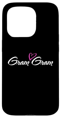 Gram Gramm mit rosa Herz Fun Tante Oma Mama Geschenk Hülle für iPhone 15 Pro von Glorious Grandma Names