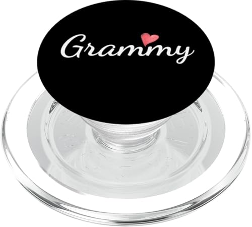 Grammy mit rotem Herz, lustiges Geschenk für Tante, Oma, Mama PopSockets PopGrip für MagSafe von Glorious Grandma Names