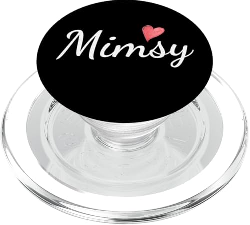 Mimsy mit rotem Herz, lustiges Geschenk für Tante, Oma, Mama PopSockets PopGrip für MagSafe von Glorious Grandma Names