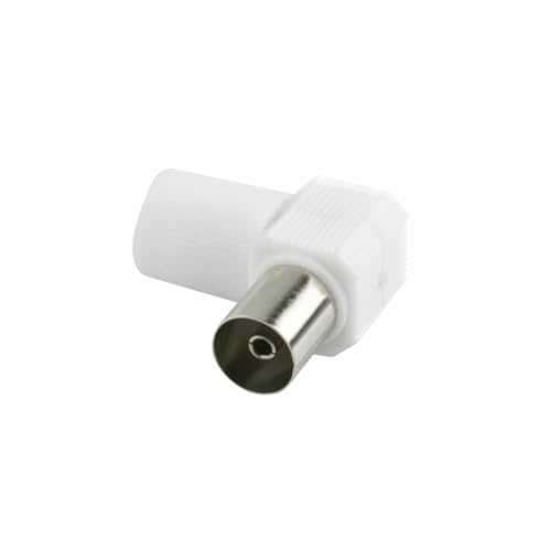Antennenstecker, abgewinkelt, kompatibel mit TV, für sichere Verbindung und Signaloptimierung. Ideal für verbesserten Empfang. Antennenstecker, abgewinkelt, kompatibel mit TV, für sichere Verbindung und Signaloptimierung. Ideal für verbesserten Empfang. von Glowster