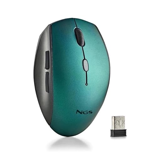Glowster Kabellose Maus mit leisen Tasten, blau, ideal für Büro und Spiele, reduziert Lärm und verbessert die Konzentration. Glowster Kabellose Maus mit leisen Tasten, blau, ideal für Büro und Spiele, reduziert Lärm und verbessert die Konzentration. von Glowster