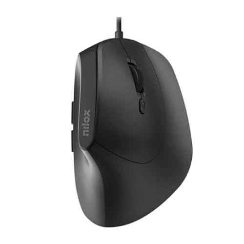 Vertikale Maus, 3600 DPI, 6 Tasten, Schwarz, fortschrittliche Ergonomie zur Reduzierung von Spannung und Verbesserung der Präzision bei Büro- und Gamingaufgaben. Vertikale Maus, 3600 DPI, 6 Tasten, Schwarz, fortschrittliche Ergonomie zur Reduzierung von Spannung und Verbesserung der Präzision bei Büro- und Gamingaufgaben. von Glowster
