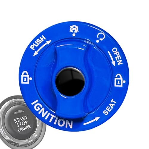 Engine Key Start Stop Button Switch Cover Zündung Starter Switch Sticker Schutz für Motorstartknopf Auto von Glugahrif