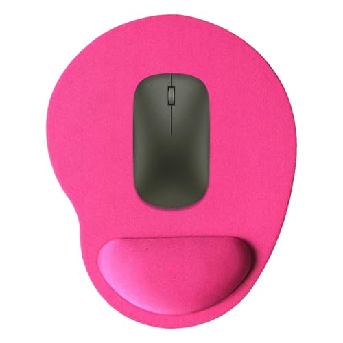 Glugahrif Ergonomisches Mäusepad, Zeigerpad mit Handgelenkstütze,Computer-Zeigerpad, Mauspad, Handgelenkauflage | Bequemes Schreibtisch-Zeigerpad, Computerzubehör für Junge Menschen, ältere Heimbüros von Glugahrif