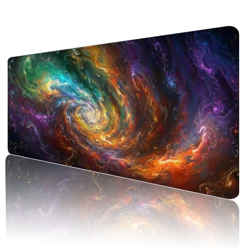 Gaming Mauspad Farbe Mousepad XXL 1800x900 mm einfach zu reinigen,Maschinenwaschbar Mouse pad Wolke Großer Erweiterter Schreibtischunterlage Mouse mat, Verbessert Präzision und Geschwindigkeit, Y-232 von Gmeignl