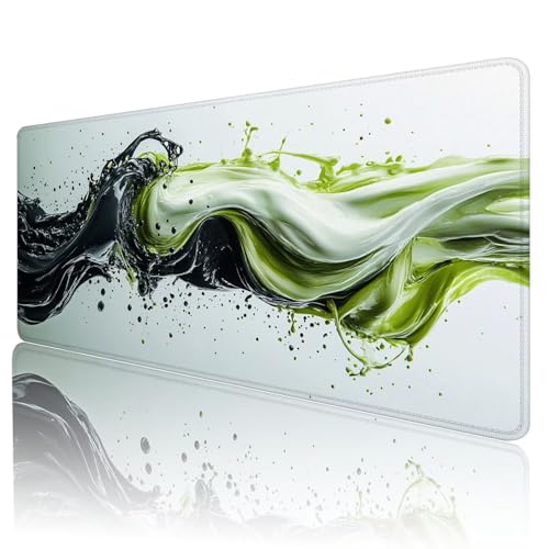 Mauspad XXL 800 x 400 mm Gaming Mauspad Groß Mousepad Tier Schreibtischunterlage mit Genähten Kanten Mouse Pad Herbst Wasserdicht Anti-Rutsch Gummibasis Desk mat für Home Office Geschenk, d-85 von Gmeignl