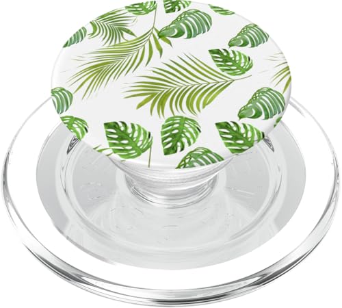 Tropisches Thema Monstera und majestätische Palmenblätter Grafik PopSockets PopGrip für MagSafe Tropisches Thema Monstera und majestätische Palmenblätter Grafik PopSockets PopGrip für MagSafe von Gnosis Picture Archive
