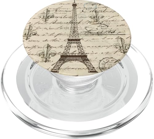Vintage Paris Französische Handschrift Grafik PopSockets PopGrip für MagSafe Vintage Paris Französische Handschrift Grafik PopSockets PopGrip für MagSafe von Gnosis Picture Archive