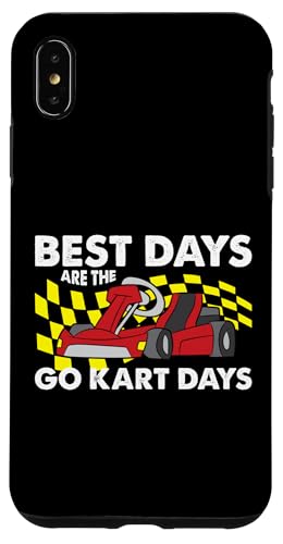 Hülle für iPhone XS Max Lustiges Go-Kart-Design für Männer und Frauen, Go-Kart-Liebhaber von Go Kart Gift Go-Kart Racing Shirts Men Women Kids