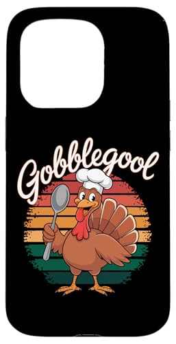 Hülle für iPhone 15 Pro Gobblegool Blessed Turkey Day Herbst Thanksgiving Retro von Gobble Gool Thankful Turkey Day Happy Thanksgiving