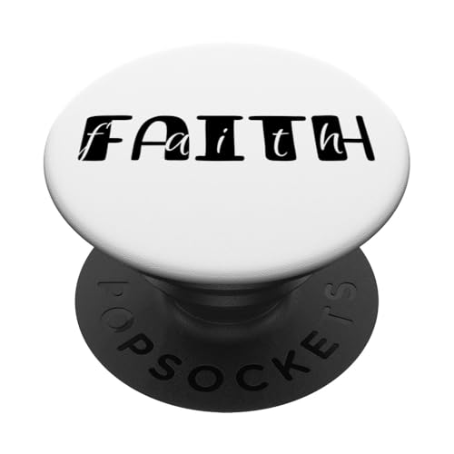 Glaube, christliches Design PopSockets mit austauschbarem PopGrip von God's World