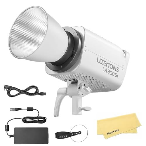 Godox LA300Bi Vollfarb-RGB-LED-Videoleuchte, 330 W LED-Fotografielampe, 2800 K – 6500 K CCT, Hoher CRI 95+ TLCL 94+, mit 14 FX-Effekten, für Studio, Fotografie, Videoaufnahmen, Live-Streaming Godox LA300Bi Vollfarb-RGB-LED-Videoleuchte, 330 W LED-Fotografielampe, 2800 K – 6500 K CCT, Hoher CRI 95+ TLCL 94+, mit 14 FX-Effekten, für Studio, Fotografie, Videoaufnahmen, Live-Streaming von Godox