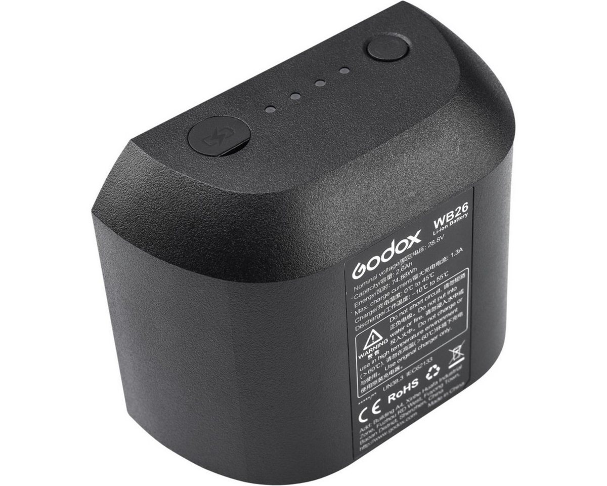 Godox WB26 Akku für AD600 Pro Kamera-Akku von Godox