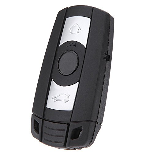 Gokeet 3 Taste Smart Remote schluessellos Schluesselhuelle Schluesselanhaenger Schale Fuer 1 3 5 6 7 E90 E93 E92 M3 M5 X3 X5 von Gokeet