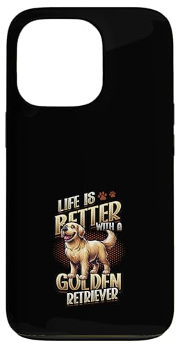 Hülle für iPhone 13 Pro Golden Retriever Hunderasse Golden Retriever von Golden Retriever Dog Lover Designs