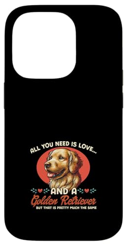 Hülle für iPhone 14 Pro Golden Retriever Hunderasse Golden Retriever von Golden Retriever Dog Lover Designs