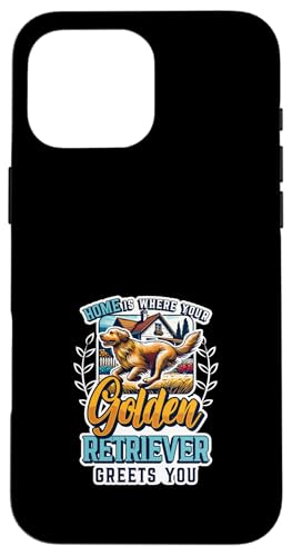 Hülle für iPhone 16 Pro Max Golden Retriever Hunderasse Golden Retriever von Golden Retriever Dog Lover Designs