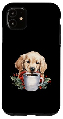 Hülle für iPhone 11 Hund Golden Retriever Weihnachten von Golden Retriever Dogs Apparel