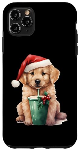 Hülle für iPhone 11 Pro Max Hund Golden Retriever Weihnachten von Golden Retriever Dogs Apparel