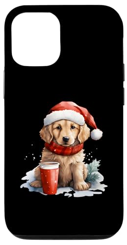 Hülle für iPhone 12/12 Pro Hund Golden Retriever Weihnachten von Golden Retriever Dogs Apparel