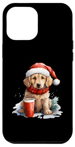 Hülle für iPhone 12 Pro Max Hund Golden Retriever Weihnachten von Golden Retriever Dogs Apparel