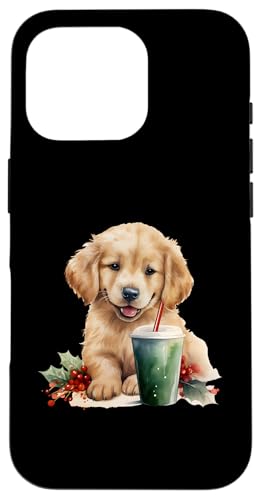 Hülle für iPhone 16 Pro Hund Golden Retriever Weihnachten von Golden Retriever Dogs Apparel