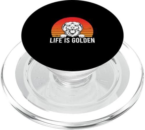 Retro Golden Retrievers Hundeliebhaber PopSockets PopGrip für MagSafe von Golden Retrievers Inspired Apparel