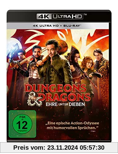 Dungeons & Dragons: Ehre unter Dieben [4K Ultra HD] [+ Blu-ray 2D] von Goldstein, Jonathan M.