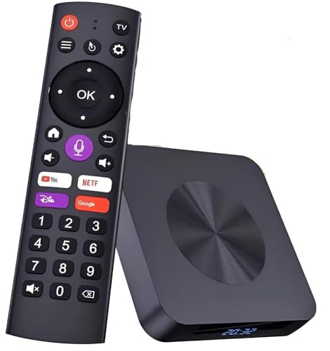 Streaming Box 8K Android TV Box mit Dolby Audio, Dual Band Wi-Fi, Flexibler Speicher, 4K & 8K Ultra HD, Leistungsstark, Für Smart TV, Medienwiedergabe, Streaming & Apps, Android OS von Goldstern tech