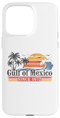 Gulf of Mexico Shirt Retro Vintage Beach Golf von Mexico Hülle für iPhone 15 Pro Max von Golf von Mexico T Shirt Gulf of Mexico Shirt