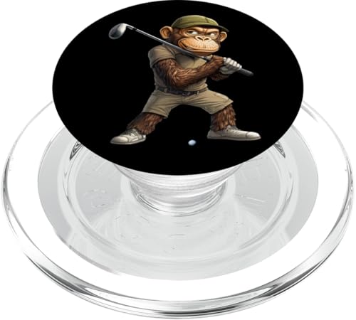 Affen Golf / Golfer Affe PopSockets PopGrip für MagSafe von Golfing Animals