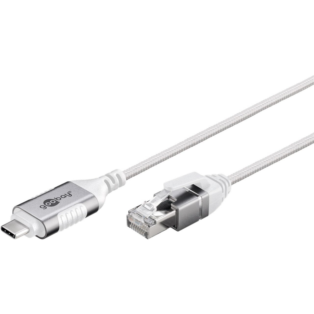 Ethernet-Adapterkabel USB-C 3.2 Gen2 > RJ-45, Slim von Goobay