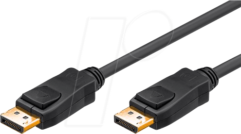 GOOBAY 65925 - DisplayPort Kabel, DisplayPort 1.2, 8K@30 Hz, 5,0 m von Goobay