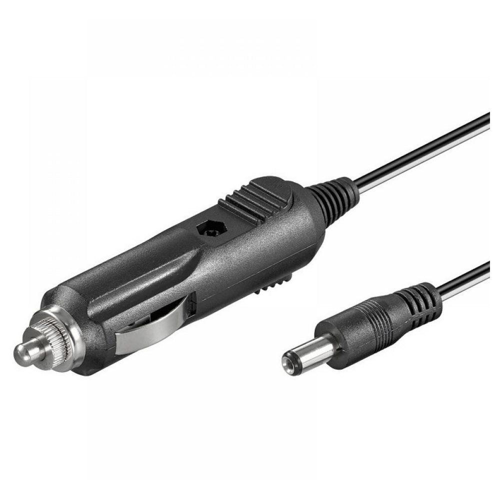 Goobay 1,80m KFZ Auto Zigaretten Anzünder Kabel - DC Stecker / Hohlstecker Netzkabel, (180 cm) von Goobay