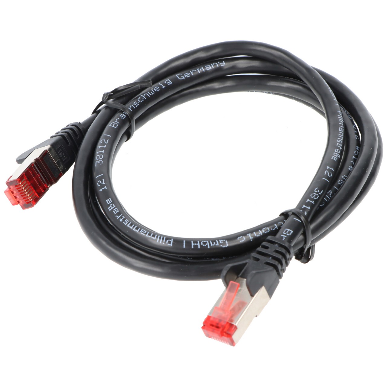 Goobay CAT 6 Patchkabel, S/FTP (PiMF), Schwarz von Goobay