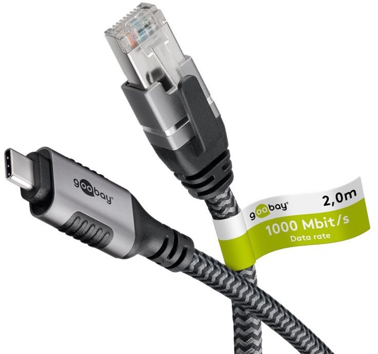 Goobay Ethernet-Kabel USB-C 70698 von Goobay