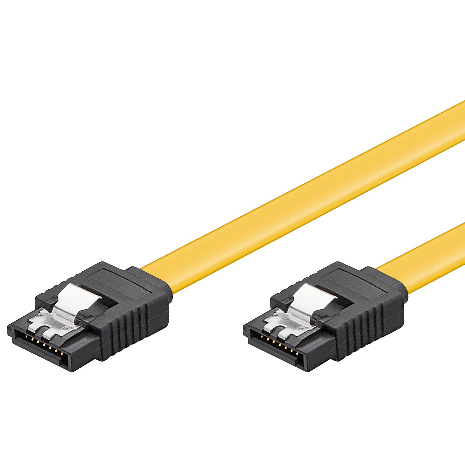 Goobay HDD S-ATA Kabel 0.5m [S-ATA L-Type > L-Type, Gelb] von Goobay