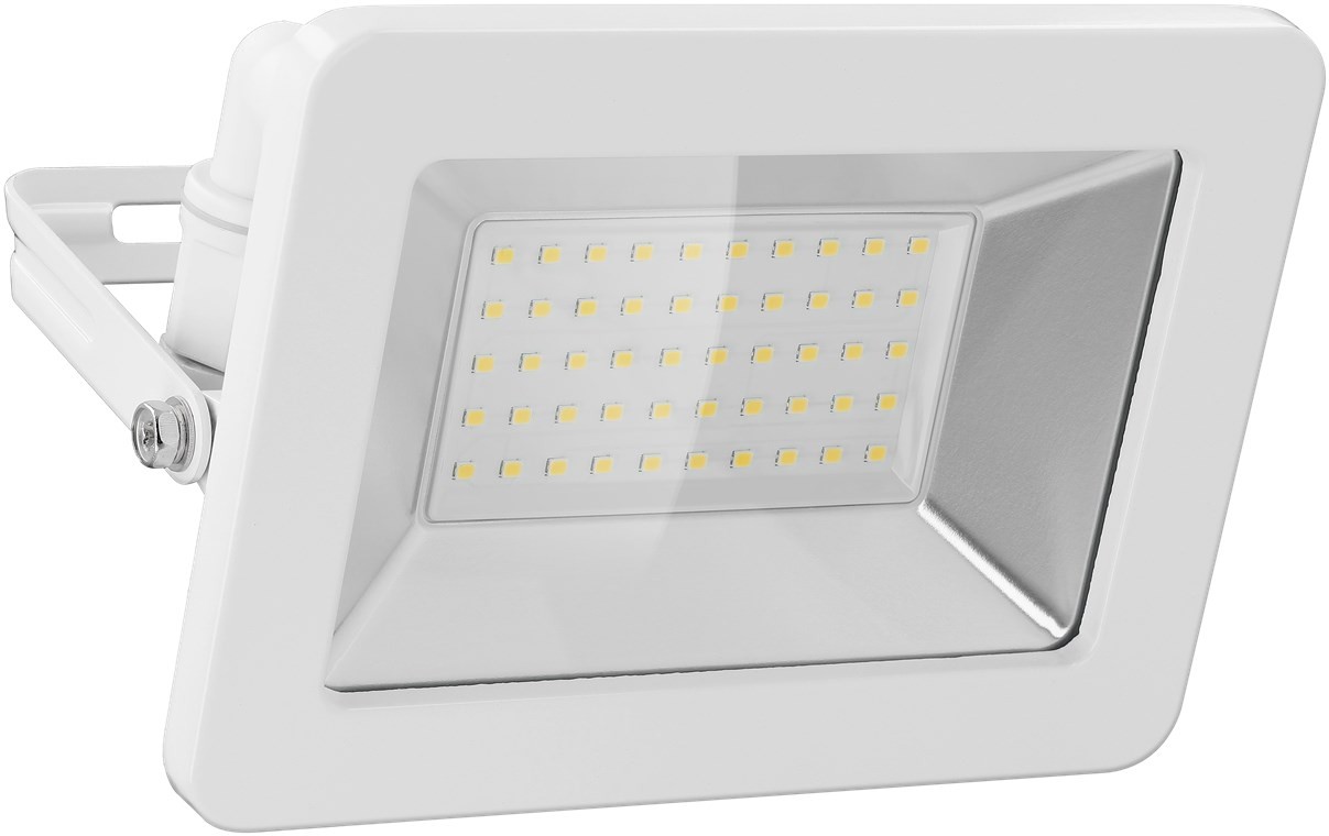 Goobay LED-Außenstrahler, 50 W - mit 4250 lm, neutralweißem Licht (4000 K) und M16-Kabelverschraubung, für den Außeneinsatz geeignet (IP65) von Goobay