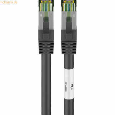 Goobay Netzwerkkabel 66729 CAT8.1 25m schwarz Goobay Netzwerkkabel 66729 CAT8.1 25m schwarz von Goobay