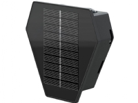 LED-Solar-Wandleuchte Diamant, schwarz von Goobay