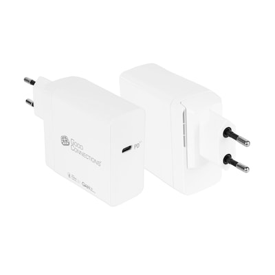 GC USB-Schnellladegerät 140W GaN-Technologie, 1-Port USB-C inkl. 1,2m Ladekabel von Good Connections