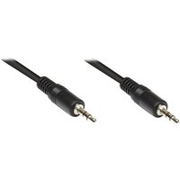 Good Connections 3,5mm Klinkenkabel 2,5m Stecker - Stecker Audio Stereo schwarz von Good Connections