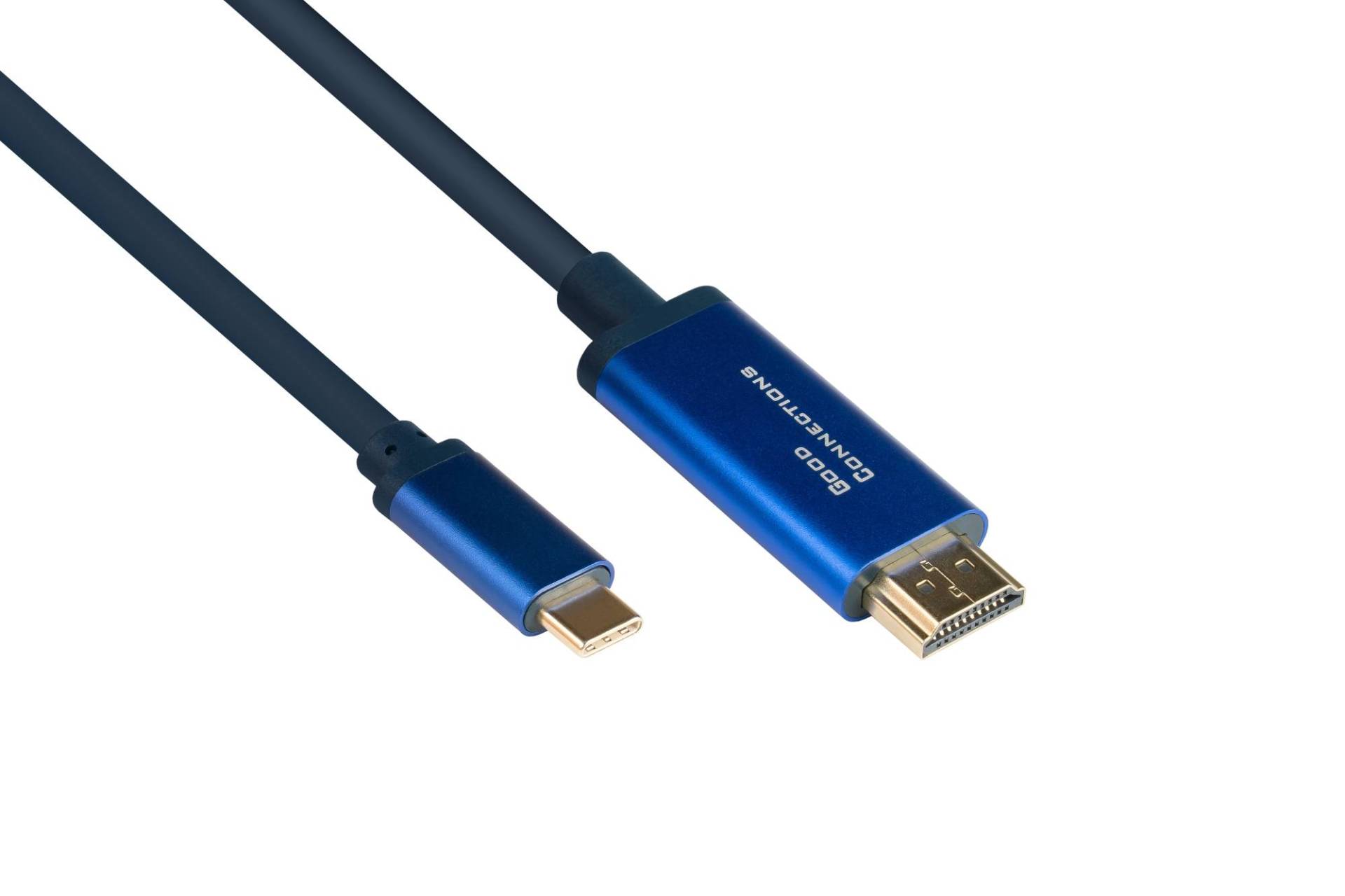 Good Connections Adapterkab SmartFLEX USB-C an HDMI blau 3m von Good Connections