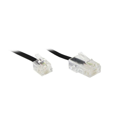 Good Connections DSL Modem Kabel 6m RJ11 zu RJ45 schwarz von Good Connections