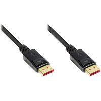 Good Connections DisplayPort 1.4 Anschlusskabel 0,5m 8K @ 60Hz Kupfer schwarz von Good Connections