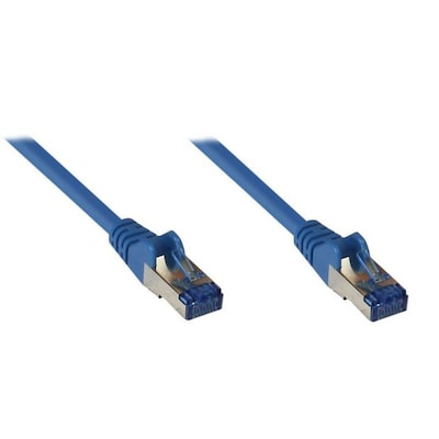 Good Connections Patchkabel Cat. 6a S/FTP, PiMF halogenfrei 500MHz blau 1,5m von Good Connections