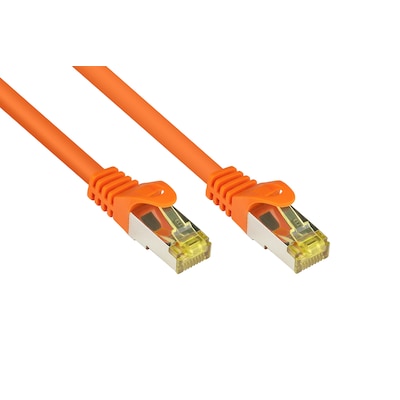 Good Connections Patchkabel mit Cat. 7 Rohkabel S/FTP 7,5m orange von Good Connections